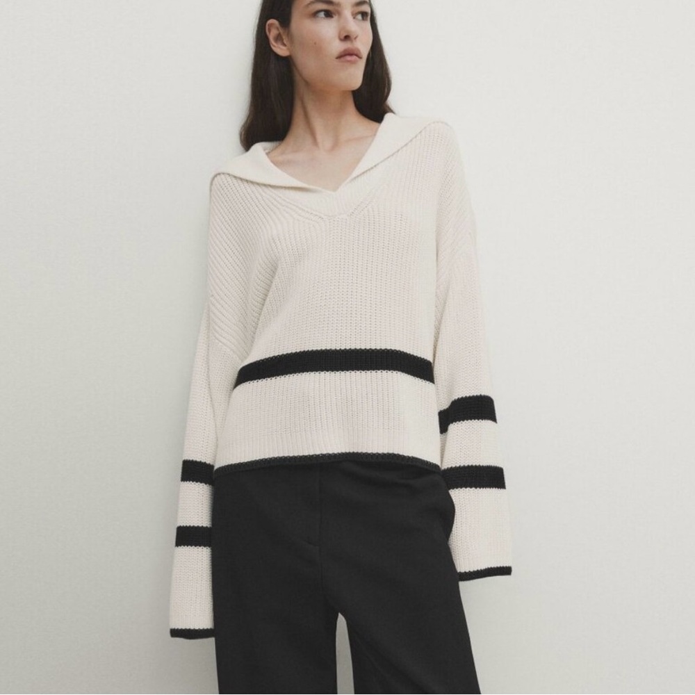NWOT Massimo Dutti Cotton Sweater